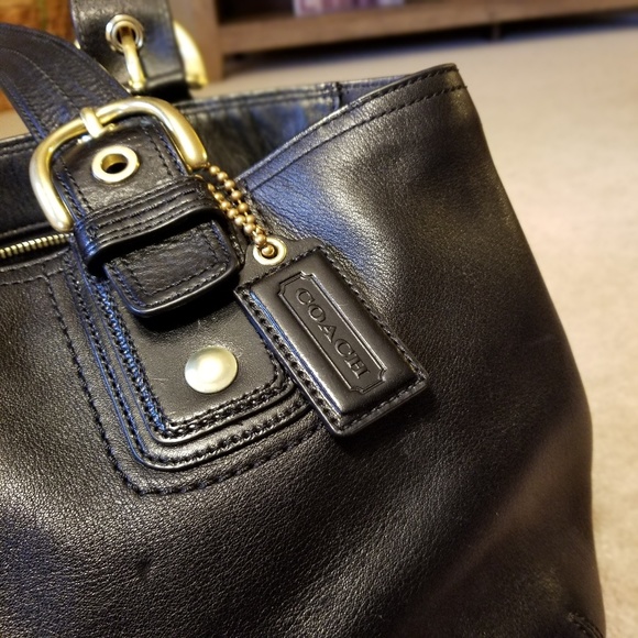 Coach Soho Black Leather Bag - Picture 2 of 6